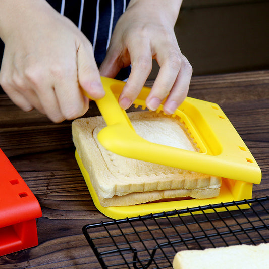 Broodsnijder & Sandwich Pers – Perfecte Korstloze Sandwiches in een Handomdraai!