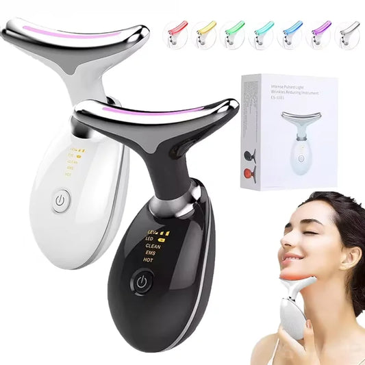 New Multifunctional Facial Massager Neck Facial Beauty Device Lifting Tightening Removing Neck Wrinkles Skin Beauty Care Tool - Livandy